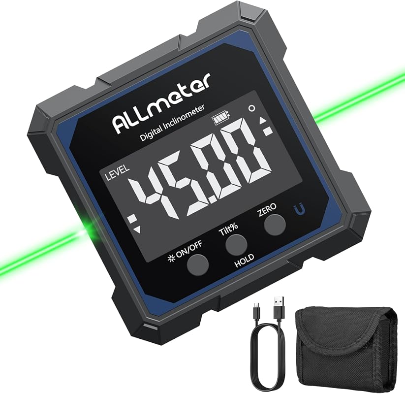 Digital Angle Finder Green Laser
