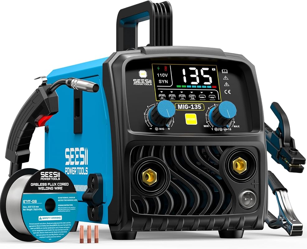 SEESII 135A 3-in-1 MIG Welder
