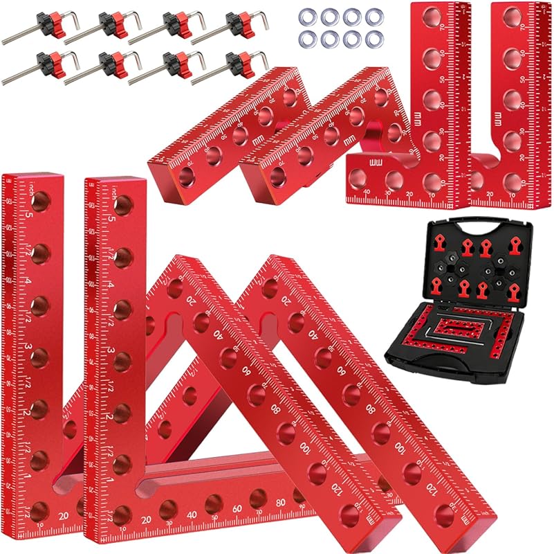 8PCS 90° Corner Clamping Kit