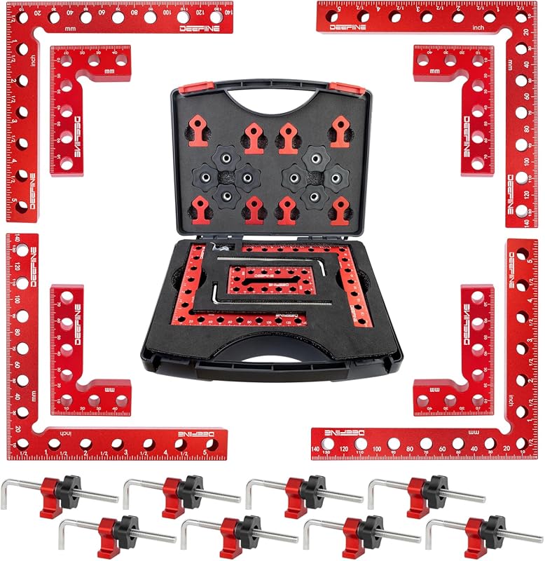 8-Pack 90 Degree Corner Clamps