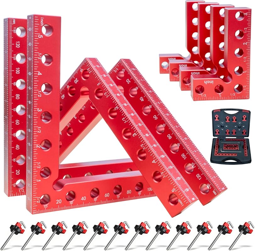 8 Pack Woodworking Corner Clamps