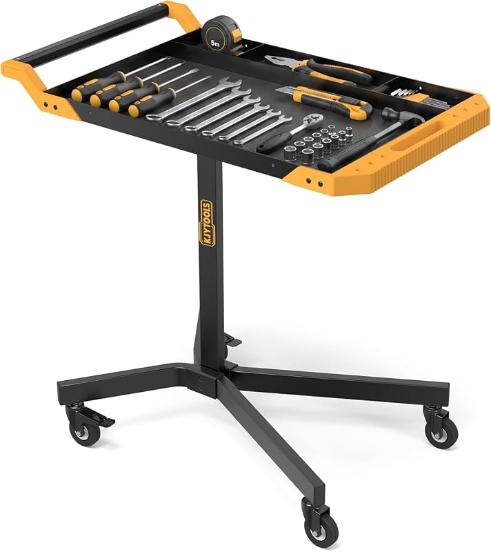 Mobile Adjustable Tool Work Table