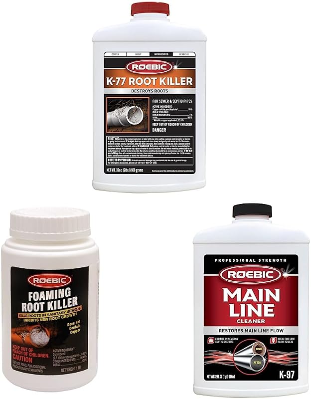 Roebic Root Killer and Cleaner Kit