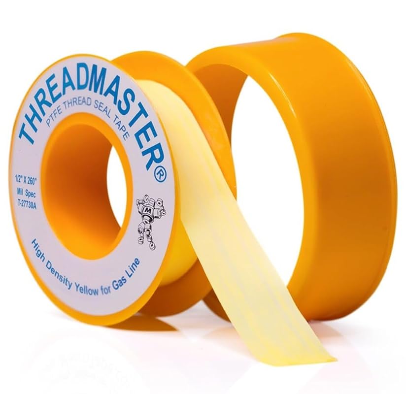 TAPEWELL Yellow Gas Pipe Tape
