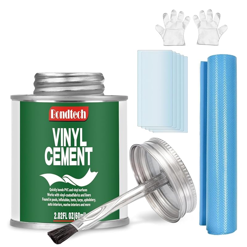 High Strength Vinyl Cement with Brush for Watertight Pool Liner and In