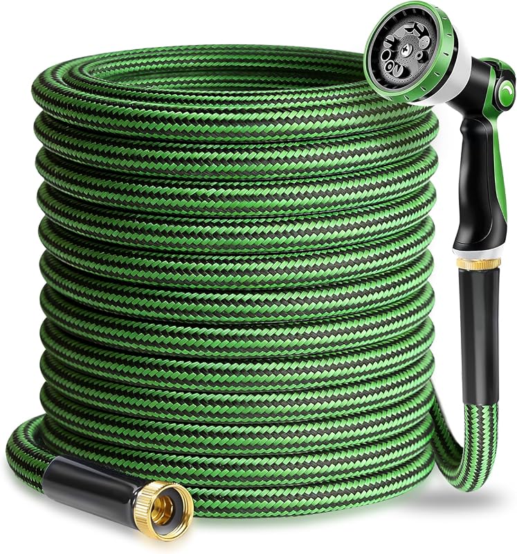 Heavy Duty 75 FT Garden Hose with Triple-Layer Pipe