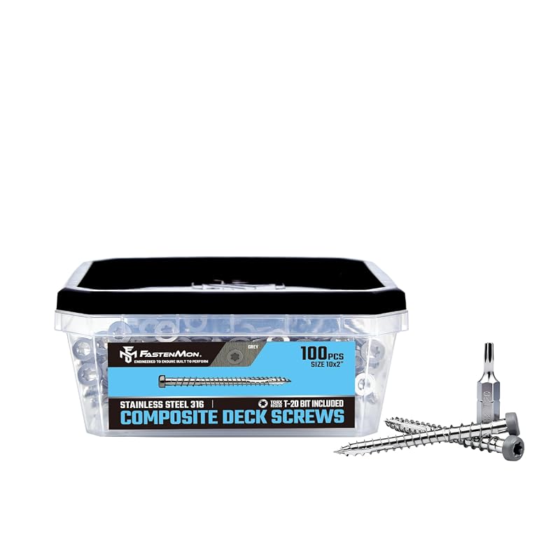 Composite Deck Screws Gray