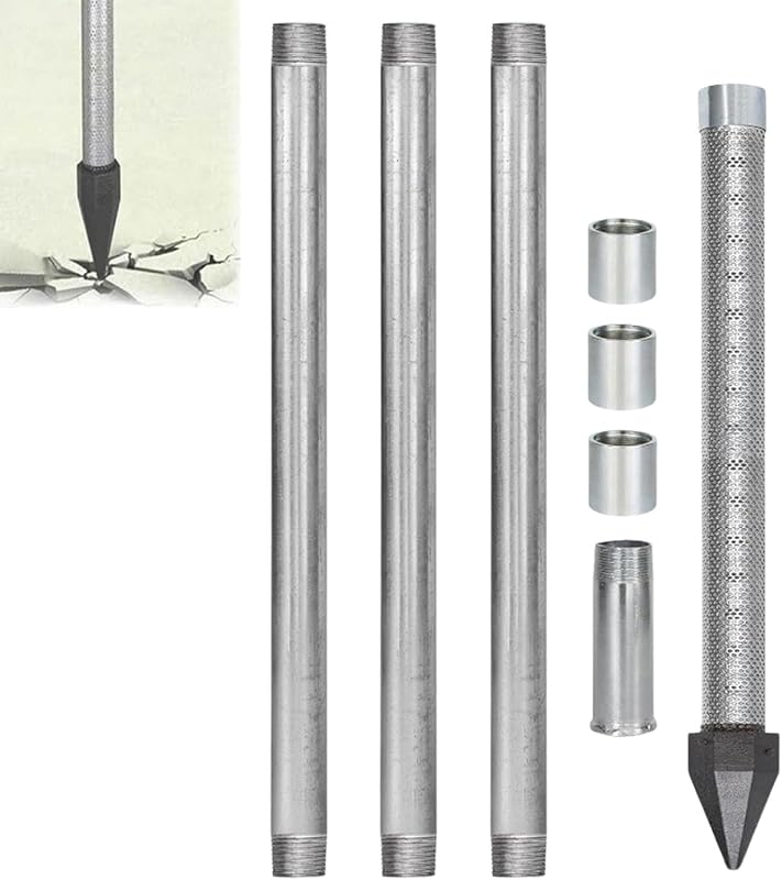 Complete Sand Point Well Kit with Stainless Steel Mesh Screen and Galv